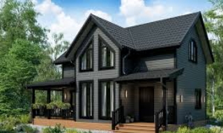 Проекты каркасных домов с террасой от 3694 рублей | Строй-Клб